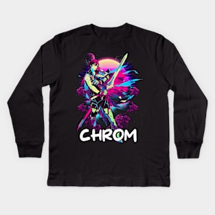 Awakened Bonds Commemorate Chrom, Robin, and the Dynamic Relationships in Emblem Kids Long Sleeve T-Shirt